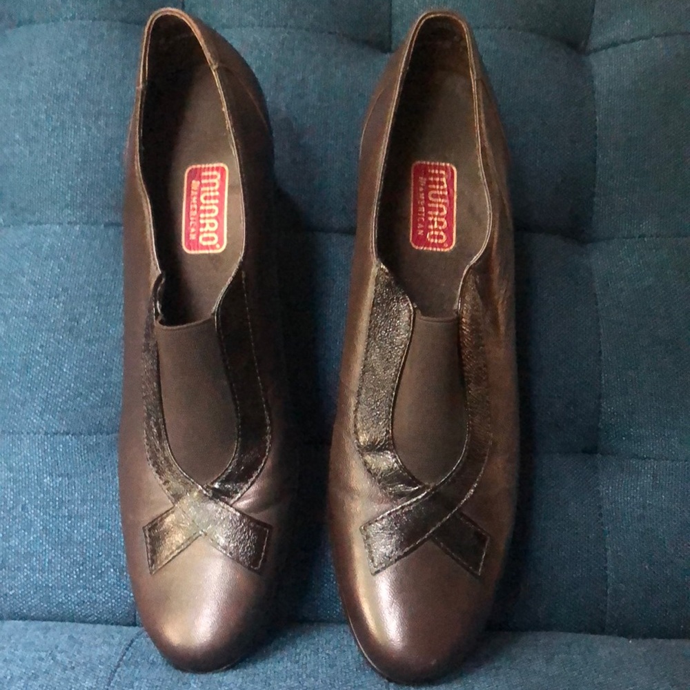 Kitten Heel Slip Ons - Picture 2 of 3